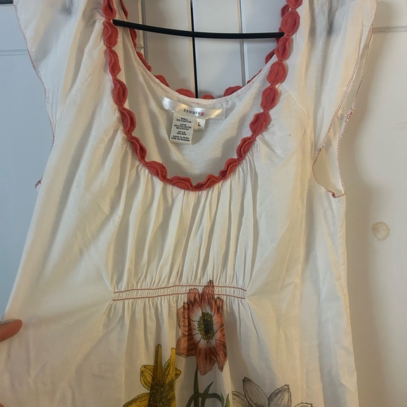 Beautiful cotton dress with a cute trim. - Picture 6 of 6